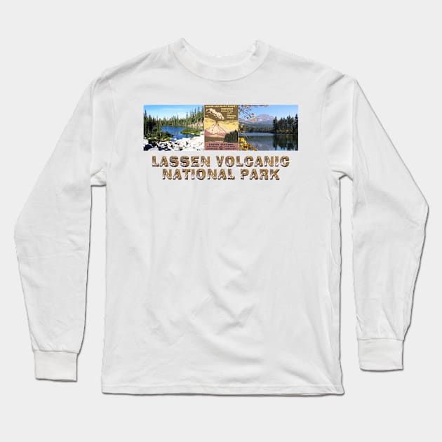 Lassen Volcanic Long Sleeve T-Shirt by teepossible